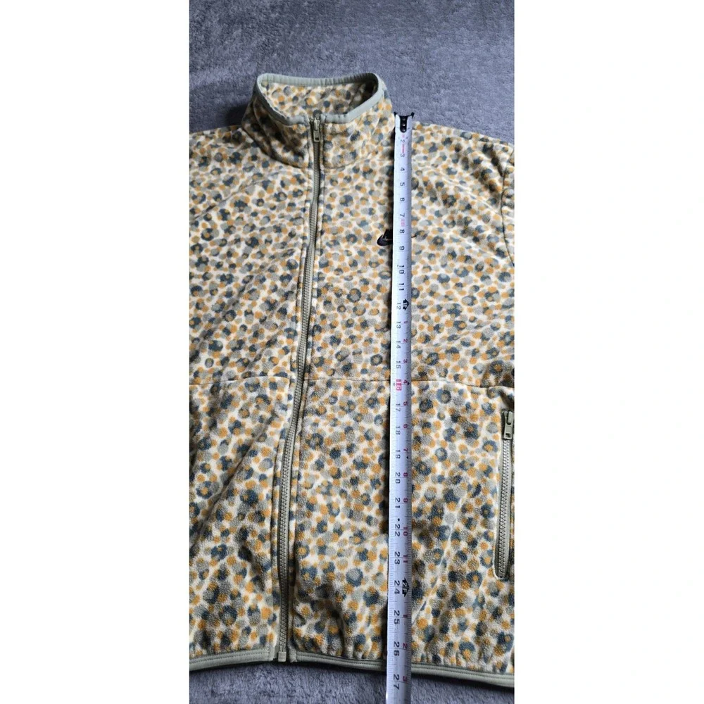 NIKE Sportswear Club Fleece Jacket Mens Large Full Zip Animal Print DX0531
